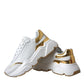 White Gold Low Top Daymaster Sneakers Women Shoes