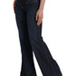 Dark Blue Cotton Bootcut Denim Jeans