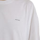 White Cotton Crew Neck Short Sleeves T-shirt