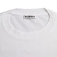 White Cotton Crew Neck Short Sleeves Tee T-shirt