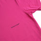 Pink Cotton Crew Neck Short Sleeves Tee Top T-shirt