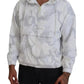 White Camouflage Hooded Sweatshirt Sweater