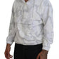 White Camouflage Hooded Sweatshirt Sweater