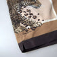 Dark Brown Leopard Beachwear Swimwear Shorts