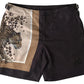 Dark Brown Leopard Beachwear Swimwear Shorts