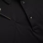 Black Logo Cotton Collared Polo Top T-shirt