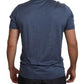 Light Blue Silk Men Short Sleeves T-shirt