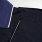 Navy Blue Collared Short Sleeve Polo T-shirt