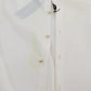 White Blouse Ascot Collar Shirt Silk Top