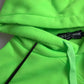 Neon Green Logo Pullover Hooded Sweatshirt Sweater