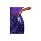 Purple Polyester Skirt