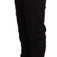 Black Jogger Women Polyester Pants