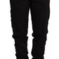 Black Jogger Women Polyester Pants