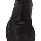 Black Leather Brogue Oxford Dress Shoes