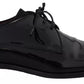 Black Patent Leather Derby Dress Shoes