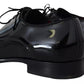 Black Patent Leather Derby Dress Shoes