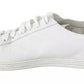 White Saint Tropez Lace Up Men Sneakers Men Shoes