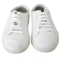 White Saint Tropez Lace Up Men Sneakers Men Shoes