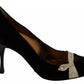 Black Velvet Ayers High Heels Pumps Shoes