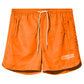 Orange Polyester Men's Bermuda Short