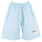 Light Blue Cotton Short