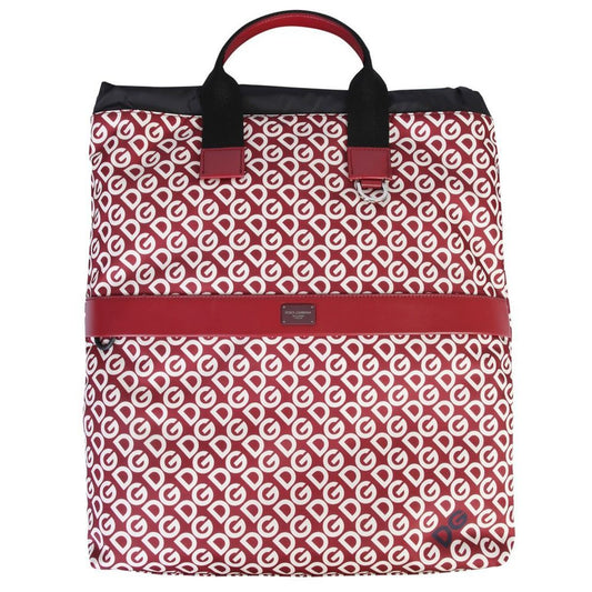 Red Polyamide Backpack