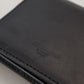 Black Leather Bifold Shoulder Sling Women Wallet