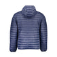 Blue Polyamide Men Jacket