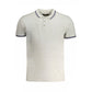 Gray Cotton Polo Shirt