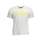 White Cotton Men T-Shirt