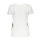 White Cotton Women T-Shirt