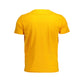 Orange Cotton Men T-Shirt