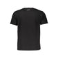 Black Cotton Men T-Shirt