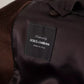 Brown Corduroy Slim Fit Coat DG Logo Blazer