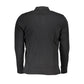 Black Cotton Polo Shirt