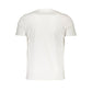 White Cotton Men T-Shirt