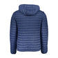 Blue Polyamide Men Jacket