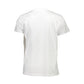 White Cotton Men T-Shirt