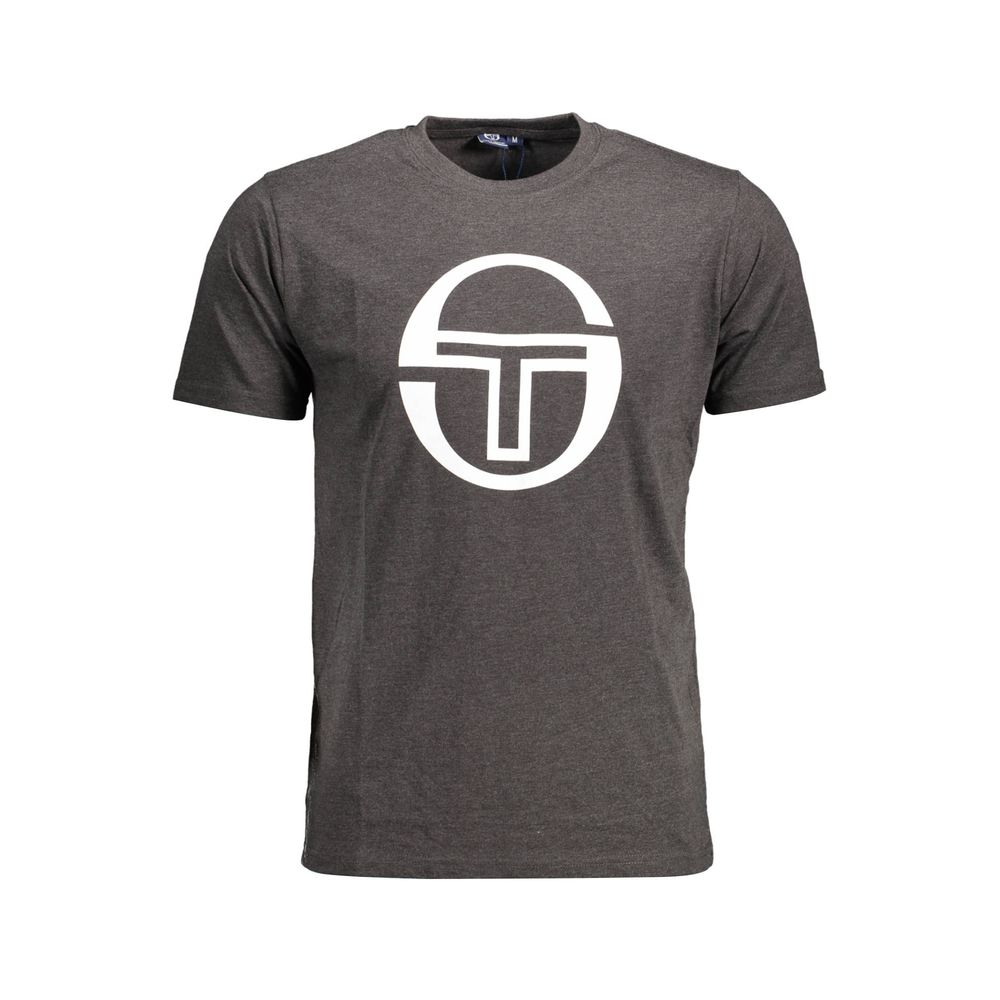 Gray Cotton T-Shirt