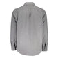 Gray Cotton Men Shirt