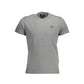 Gray Cotton Men T-Shirt