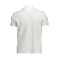 White Cotton Men Polo Shirt