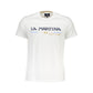 White Cotton Men T-Shirt