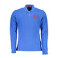 Elegant Long-Sleeved Polo in Chic Blue