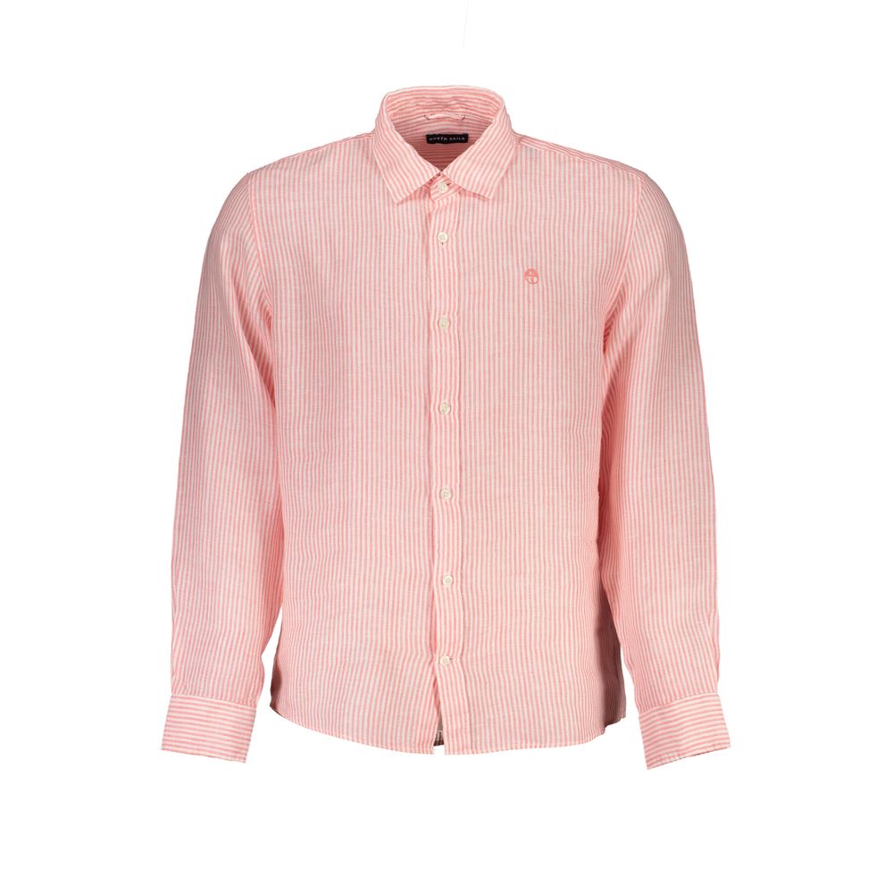 Pink Linen Shirt