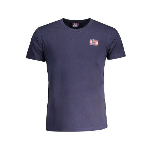 Blue Cotton T-Shirt