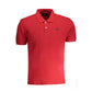 Red Cotton Polo Shirt