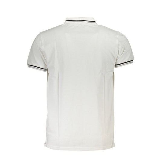 White Cotton Polo Shirt