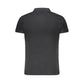 Black Cotton Polo Shirt