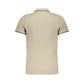 Beige Cotton Polo Shirt